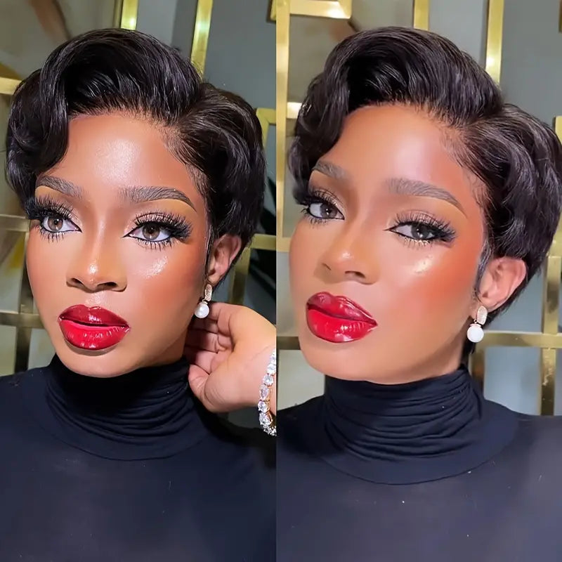 13 Inch T-Part Wig 100% Brazilian